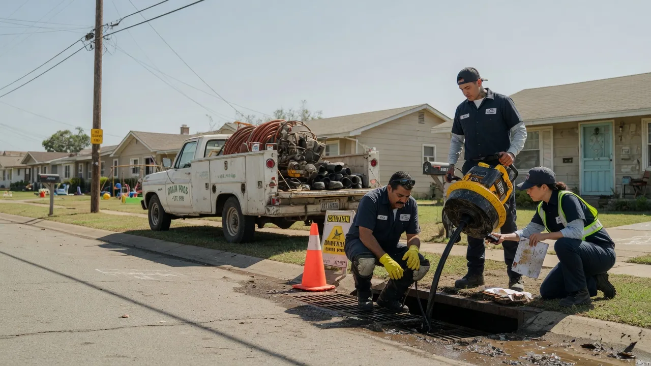 Drain Cleaning in Cloutierville, LA near me